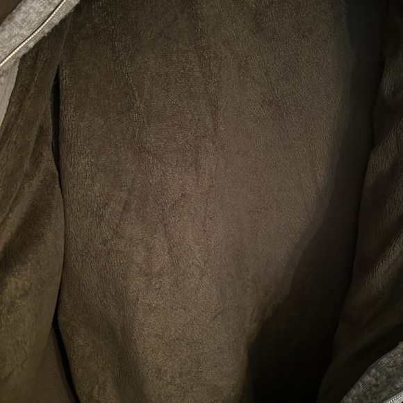 YMI women’s olive green layered look Jacket - Picture 7 of 8